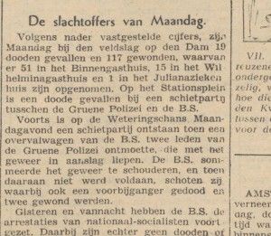 Trouw 9 mei over de slachtoffers van 7 mei