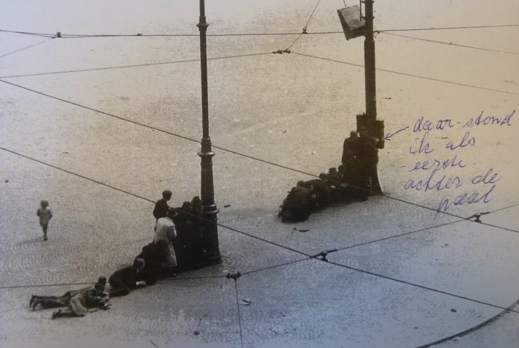 aantekening op foto is door Kees zelf bijgeschreven bij zijn verklaring aan het NIOD in september 2008