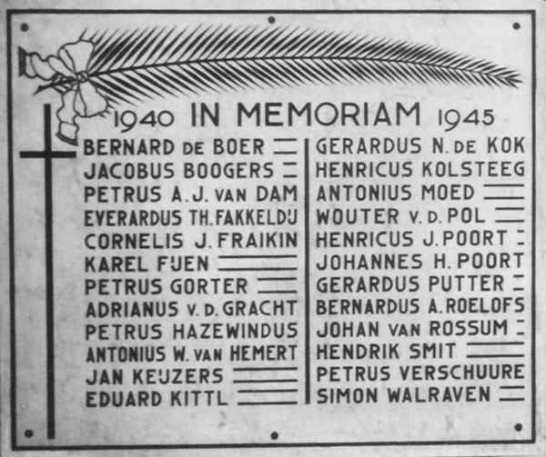 Gedenkplaat Gerardus Majellakerk Ambonplein Amsterdam