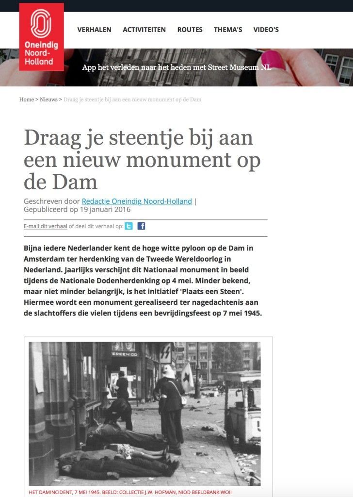 Oneindig Noord-Holland 19 januari 2016