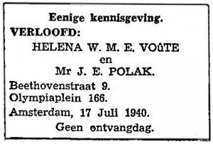 verloving Polak Voute