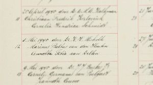 trouwboek Nieuwe Kerk